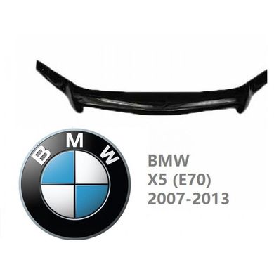 Купить Дефлектор капота мухобойка для BMW Х5 (Е70) 2007-2014 9630 Дефлекторы капота Bmw