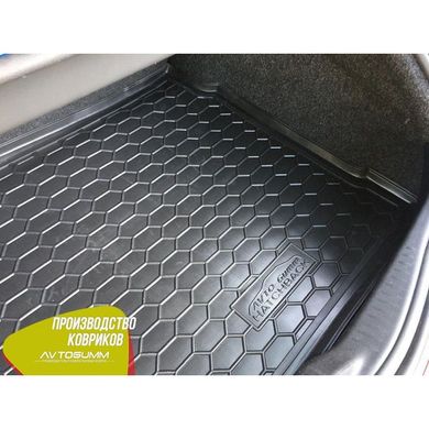 Купити Автомобільний килимок у багажник Renault Megane II 2002-2008 Hatchback / Гумо - пластик 42320 Килимки для Renault