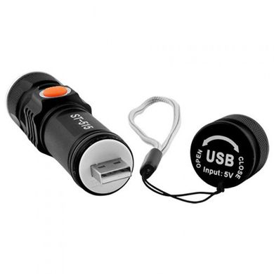 Купити Ліхтар ручний POLICE 515-T6 ЗУ USB вбудований акумулятор ремінець zoom 40079 Ліхтарики Переноски Прожектори