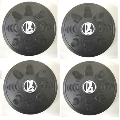 Купити Ковпаки диска Lada чорні /біла емблема (розболтування 4х98) 4 шт 22937 Ковпаки дисків - Ковпачки маточини