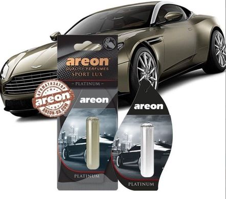 Купити Набір ароматизаторів повітря Areon Car Perfume (Platinum) 43174 Набори Ароматизаторов