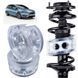 Buy Autobuffers spacers in springs Front Ford universal &Oslash; 155 mm H=40 mm 2 pcs 57964 Autobuffers - 1 photos from 3