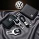 Купити Подарунковий набір для Volkswagen / Заглушки ременя безпеки з логотипом / Брелок та чохол для ключів / тиснена шкіра 97189 Подарункові набори для автомобіліста - 1 фото из 3
