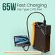 Купити Power Bank Портативний Акумулятор FULLTECH 20000 mAh SFC65W Для Ноутбука Чорний (FP-43) 100433 Портативні зарядні пристрої Power Bank (Повербанк) - 3 фото из 10