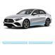 Купити Антигравійна захисна бронеплівка за лекалами для Mercedes-Benz C-Class W206 2021- нижня зона кузова пороги 106684 Модельні лекала захисних плівок для Mercedes-Benz
