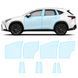 Buy Pre-cut paint protection film for Lexus NX AZ10 facelift 2018-2021 - doors and windows pillars 106285 Model-specific paint protection film patterns for Lexus