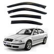 Дефлекторы окон ветровики Skoda Octavia (A4) Tour Liftback 1997-2011 Скотч 3M Voron Glass