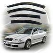 Дефлекторы окон ветровики Skoda Octavia (A4) Tour Liftback 1997-2011 Скотч 3M Voron Glass
