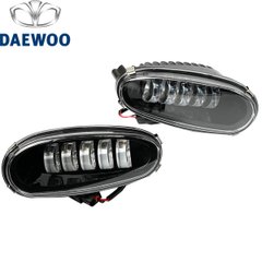 Купити Протитуманні фари Daewoo LED Lanos 40W Лінзовані Алюмінієвий корпус IP67 (GFW01W) 58351 Протитуманні фари модельні Іномарка