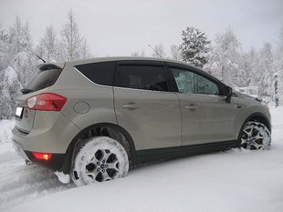 Купить Дефлекторы окон ветровики Ford Kuga 2008- 4507 Дефлекторы окон Ford