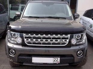 Купить Дефлектор капота мухобойка Land Rover Discovery 2009- 517 Дефлекторы капота Land Rover