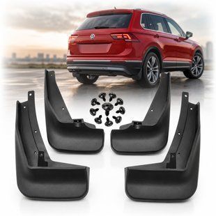 Купити Бризковики для Volkswagen Tiguan II 2016- USA (Long Wheel) Комплект 4 шт 83646 Бризговики Volkswagen