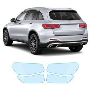 Купити Антигравійна захисна бронеплівка за лекалами для Mercedes-Benz GLC X253 facelift 2019-2022 - задні ліхтарі стопи 107015 Модельні лекала захисних плівок для Mercedes-Benz