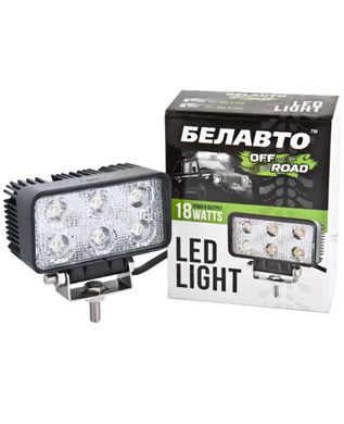 Купити Світлодіодна додаткова LED фара БЕЛАВТО Flood Ближнє світло Алюмінієвий корпус (BOL0103F) 62509 Додаткові LЕD фари