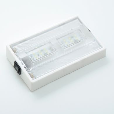 Купить Подсветка салона с выключателем 12/24V LED "Yuce" (150х90х45мм) (2шт) - белая YP-134 9047