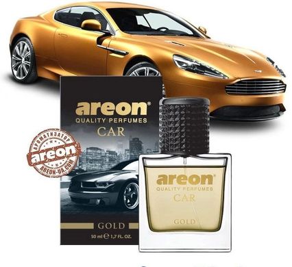 Купить Набор Ароматизаторов воздуха Areon Car Gold (Gold) 43175 Наборы Ароматизаторов