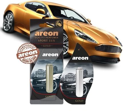 Купити Набір ароматизаторів повітря Areon Car Gold (Gold) 43175 Набори Ароматизаторов