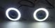 Купити Протитуманні LED Фари круглі / Лінза з ДХО D64 мм / 12V / 10W / 7000K / 2 шт 8746 Протитуманні фари LED з лінзою і світло-тіньової кордоном - 7 фото из 10
