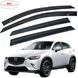 Купить Дефлекторы окон ветровики HIC для Mazda CX-5 2010-2017 Оригинал (Ma29) 43468 Дефлекторы окон Mazda - 1 фото из 4