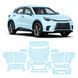 Купити Антигравійна захисна бронеплівка за лекалами для Lexus LBX I 2023- повний кузов 106221 Модельні лекала захисних плівок для Lexus