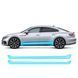 Buy Pre-cut paint protection film for Volkswagen Arteon I facelift 2020-2023 - lower body area 109804 Model patterns of protective films for Volkswagen