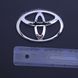 Купити Емблема "Toyota" 100х68мм пластик/Скотч (Польща) 21592 Емблеми на іномарки - 1 фото из 2