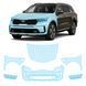 Buy Pre-cut paint protection film for Kia Sorento MQ4 2020-2023 - front end 105740 Model-specific paint protection film patterns for Kia