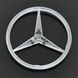 Купить Эмблема для Mercedes Vito 85 мм пластиковая 21542 Эмблемы на иномарки - 2 фото из 2