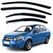 Купить Дефлекторы окон ветровики Chevrolet Aveo T250 2006-2012 Седан (SunVizor Корея) 62725 Дефлекторы окон Chevrolet