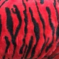 Купить Чехлы - Меховые Красные (2-х цвет) комплект 4шт 23738 Чехлы универсальные Меховые