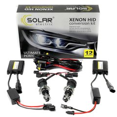 Купить Комплект ксенона Solar H4 5000K 85V 35W P43t-38 Ballast+Wire 2 шт (4450) 24397 Комплекты Ксенона