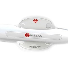 Купить Комплект защитных пленок Нано под ручки авто (отбойник на двери) Nissan 8 шт 65555 Защитная пленка для порогов и ручек