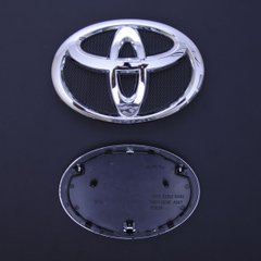 Купити Емблема "Toyota" 140х95мм пластик/9 пукли (Corolla 2009-2013 р. перед) (Польща) OEM75312-0250 21593 Емблеми на іномарки