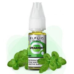 Купить Elf Liq жидкость 10 ml 50 mg Spearmint Мятная жвачка 66407 Жидкости от ElfLiq
