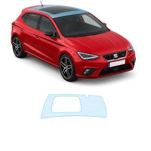 Купить Антигравийная защитная бронепленка по лекалам для Seat Ibiza V 2017- зона крыши 108754 Модельные лекала защитных пленок для Seat