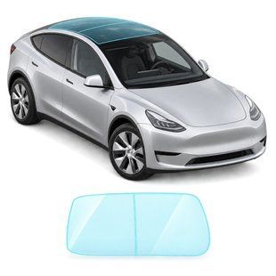 Купити Антигравійна захисна бронеплівка за лекалами для Tesla Model Y I 2020-2024 - зона даху 109354 Модельні лекала захисних плівок для Tesla