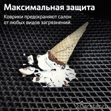 Купить Коврики в салон EVA для Lexus ES 350 2006-2012 с подпятником Черные 5 шт 64117 Коврики для Lexus