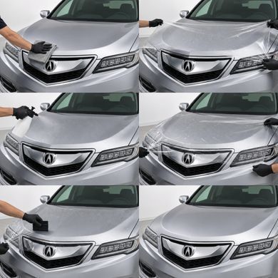 Buy Pre-cut paint protection film for Acura RDX TX2/CDU facelift 2016-2018 - trunk lid area 102914 Model-specific paint protection film patterns for Acura
