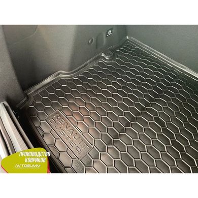 Купить Автомобильный коврик в багажник Renault Duster 2018- (2WD) (Avto-Gumm) 27739 Коврики для Renault
