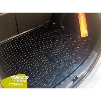 Купить Автомобильный коврик в багажник Renault Megane 3 2009- Universal с ушами / Резино - пластик 42322 Коврики для Renault