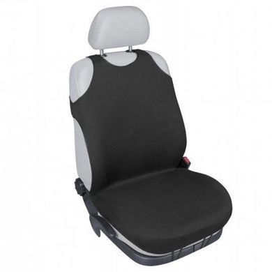 Купить Авточехлы майки для передних сидений закрытые Kegel-Blazusia 100% хлопок Черные 40580 Майки для сидений
