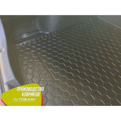 Купить Автомобильный коврик в багажник Mazda 3 2014- Sedan / Резиновый (Avto-Gumm) 27001 Коврики для Mazda