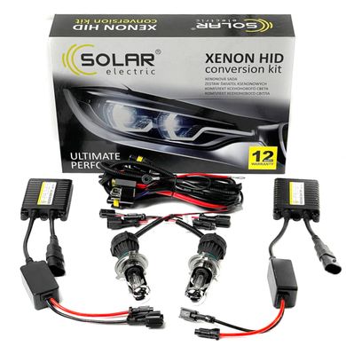 Купити Комплект ксенону Solar H4 5000K 85V 35W P43t-38 Ballast+Wire 2 шт (4450) 24397 Комплекти Ксенону