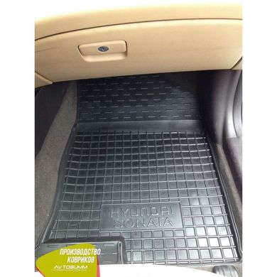 Купити Автомобільні килимки в салон Hyundai Sonata YF/7 2010- (Avto-Gumm) 28185 Килимки для Hyundai