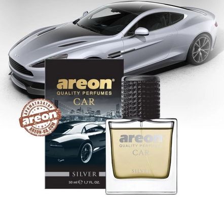 Купити Набір ароматизаторів повітря Areon Car Silver (Silver) 43176 Набори Ароматизаторов