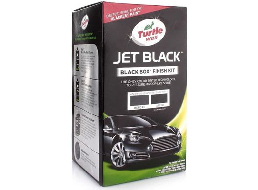 Купити Набір поліролей для чорного автомобіля Turtle Wax Black Box Jet Black Finish Kit (52731) 40528 Поліролі кузова віск - рідке стелко - кераміка