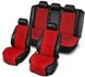 Купить Накидки для сидений Алькантара широкие комплект Красные 9058 Накидки для сидений Premium (Алькантара) - 1 фото из 3