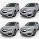Buy Pre-cut paint protection film for Acura RDX TX2/CDU facelift 2016-2018 - trunk lid area 102914 Model-specific paint protection film patterns for Acura - 3 photos from 3