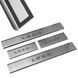 Buy Door sills for Honda Civic IX 5D 2011-2017 Stainless steel with bend and logo 4 pcs (Premium P-HO13) 98541 Door sills and bumper trims
