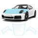 Buy Pre-cut paint protection film for Porsche 911 992 2019- hood + front fenders 108283 Model-specific paint protection film patterns for Porsche